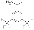 1-(3,5-双(三氟甲基)苯基)乙胺结构式