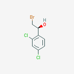 Structure of (S)-1-(2,4-Dichlorophenyl)-2-bromoethanol