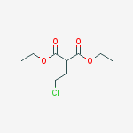 Structure of Diethyl 2-(2-chloroethyl)propanedioate