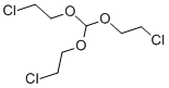Structure of TRIS(2-CHLOROETHYL)- ORTHOFORMATE