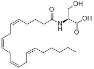 Structure of N-[1-OXO-(5Z,8Z,11Z,14Z-EICOSATETRAENYL)]-L-SERINE