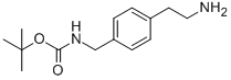 Structure of 4-BOC-AMINOMETHYLPHENETHYLAMINE