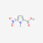 Structure of 1-METHYL-5-NITRO-1H-PYRROLE-2-CARBOXYLIC ACID