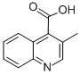 Structure of 3-METHYLQUINOLINE-4-CARBOXYLIC ACID