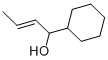 Structure of 1-CYCLOHEXYL-2-BUTEN-1-OL