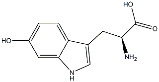 Structure of 6-hydroxytryptophan