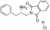 Structure of (S)-2-(2-aMino-3-phenylpropyl)isoindoline-1,3-dione (Hydrochloride)