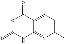 Structure of 7-methyl-1H-pyrido[2,3-d][1,3]oxazine-2,4-dione