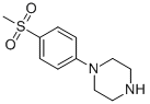 Structure of 1-(4-Methylsulfonyl)phenyl]piperizine