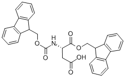 Structure of Fmoc-Asp-OFm