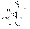 3-OXABICYCLO[3.1.0]HEXANE-6-CARBOXYLIC ACID 2,4-DIOXO-,(1A,5A,6A)-结构式
