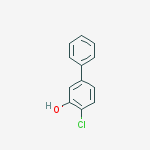 Structure of 2-chloro-5-phenylphenol