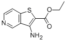 Structure of Ethyl 3-aminothieno[3,2-c]pyridine-2-carboxylate