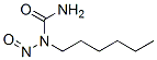 N-己基-N-亚硝基脲结构式