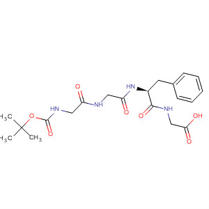Structure of Glycine, N-[(1,1-dimethylethoxy)carbonyl]glycylglycyl-L-phenylalanyl-