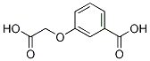 Structure of Benzoic acid, 3-(carboxymethoxy)-