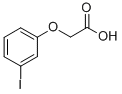 (3-Iodophenoxy)acetic acid结构式