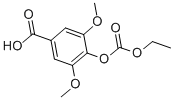 Structure of 4-ETHOXYCARBONYLOXY-3,5-DIMETHOXYBENZOIC ACID