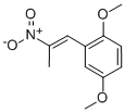 Structure of 1,4-DIMETHOXY-2-(2-NITROPROP-1-ENYL)BENZENE