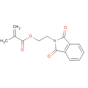 Structure of 2-Propenoic acid, 2-methyl-,2-(1,3-dihydro-1,3-dioxo-2H-isoindol-2-yl)ethyl ester