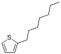 Structure of 2-(N-HEPTYL)THIOPHENE