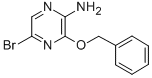 Structure of 2-AMINO-3-BENZYLOXY-5-BROMOPYRAZINE