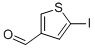 Structure of 5-Iodo-3-thiophenecarbaldehyde