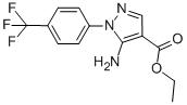 5-AMINO-1-[4-(FLUOROMETHYL)PHENYL]-1H-PYRAZOLE-4-CARBOXYLIC ACID ETHYL ESTER结构式