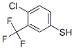 4-CHLORO-3-TRIFLUOROMETHYL-BENZENETHIOL结构式