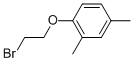 Structure of 1-(2-bromoethoxy)-2,4-dimethylbenzene