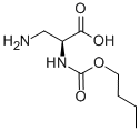 Structure of N-BUTYLOXYCARBONYL-ALPHA,BETA-DIAMINOPROPIONIC ACID
