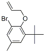 Structure of 1-BROMO-3-(1,1-DIMETHYLETHYL)-5-METHYL-2-(PROP-2-EN-1-YLOXY)BENZENE