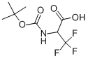 Structure of N-(TERT-BUTOXYCARBONYL)-3,3,3-TRIFLUOROALANINE