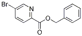 Structure of 5-bromopyridine-2-carboxylic acid benzyl ester