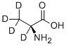 Structure of L-ALANINE-2,3,3,3-D4