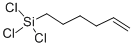 Structure of 5-HEXENYLTRICHLOROSILANE