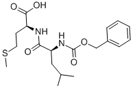 Structure of Z-LEU-MET-OH