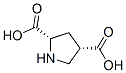 2,4-Pyrrolidinedicarboxylicacid, (2R,4R)-rel-结构式