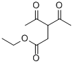 Structure of ethyl 3-acetyl-4-oxo-pentanoate
