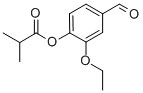 Structure of Ethyl vanillin isobutyrate