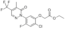 Structure of FLUFENPYR-ETHYL