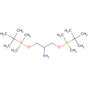 4,8-Dioxa-3,9-disilaundecan-6-amine, 2,2,3,3,9,9,10,10-octamethyl-结构式