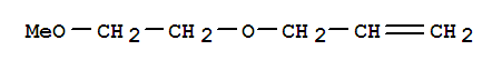 Structure of 1-Propene,3-(2-methoxyethoxy)-