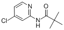 N-(4-CHLORO-PYRIDIN-2-YL)-2,2-DIMETHYL-PROPIONAMIDE结构式