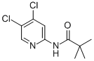 N-(4,5-DICHLOROPYRID-2-YL)-PIVALOYLAMIDE结构式