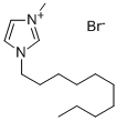 Structure of 1-DECYL-3-METHYLIMIDAZOLIUM BROMIDE
