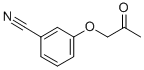 Structure of 3-(2-OXOPROPOXY)BENZONITRILE