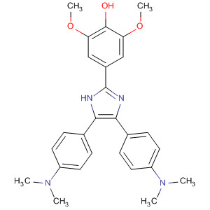 Structure of Phenol,4-[4,5-bis[4-(dimethylamino)phenyl]-1H-imidazol-2-yl]-2,6-dimethoxy-