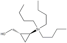 Structure of (1R,2S)-2-(Tributylstannyl)cyclopropanemethanol