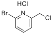 Structure of 2-BROMO-6-(CHLOROMETHYL)PYRIDINE HYDROCHLORIDE